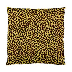 Fur-leopard 2 Standard Cushion Case (one Side) by skindeep