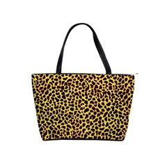 Fur-leopard 2 Classic Shoulder Handbag by skindeep