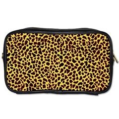 Fur-leopard 2 Toiletries Bag (two Sides) by skindeep