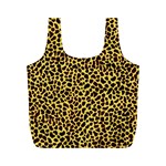 Fur-leopard 2 Full Print Recycle Bag (M) Front