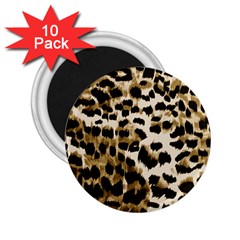 Leopard-print 2 2 25  Magnets (10 Pack)  by skindeep