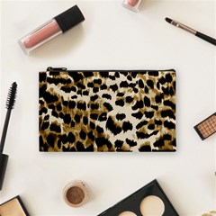 Leopard-print 2 Cosmetic Bag (small) by skindeep