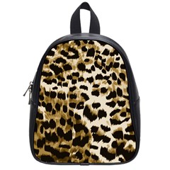 Leopard-print 2 School Bag (small) by skindeep