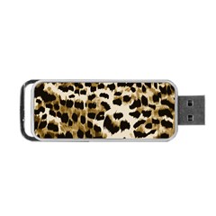 Leopard-print 2 Portable Usb Flash (one Side) by skindeep