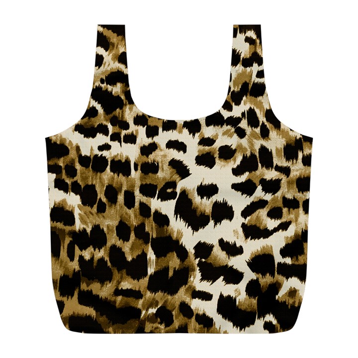 Leopard-print 2 Full Print Recycle Bag (L)