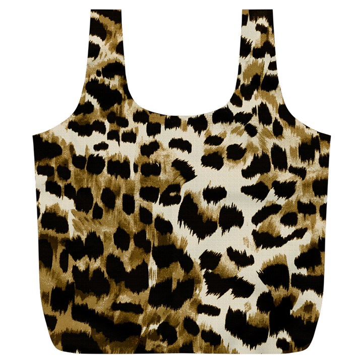 Leopard-print 2 Full Print Recycle Bag (XL)