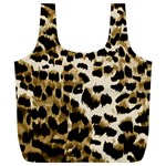 Leopard-print 2 Full Print Recycle Bag (XL) Back