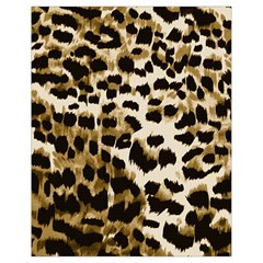 Leopard-print 2 Drawstring Bag (small) by skindeep