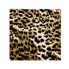 Leopard-print 2 Small Satin Scarf (square) by skindeep