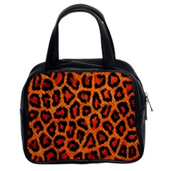 Leopard-print 3 Classic Handbag (two Sides) by skindeep