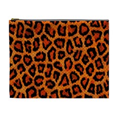 Leopard-print 3 Cosmetic Bag (xl) by skindeep