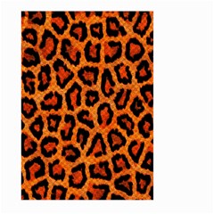 Leopard-print 3 Large Garden Flag (two Sides) by skindeep