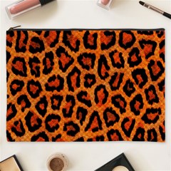 Leopard-print 3 Cosmetic Bag (xxxl) by skindeep