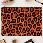 Leopard-print 3 Cosmetic Bag (XXXL) Front