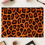 Leopard-print 3 Cosmetic Bag (XXXL) Back