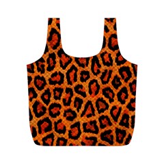 Leopard-print 3 Full Print Recycle Bag (m) by skindeep