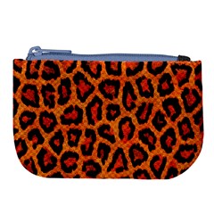 Leopard-print 3 Large Coin Purse by skindeep