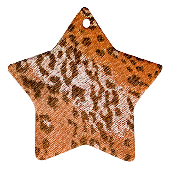 Leopard-knitted Ornament (Star)