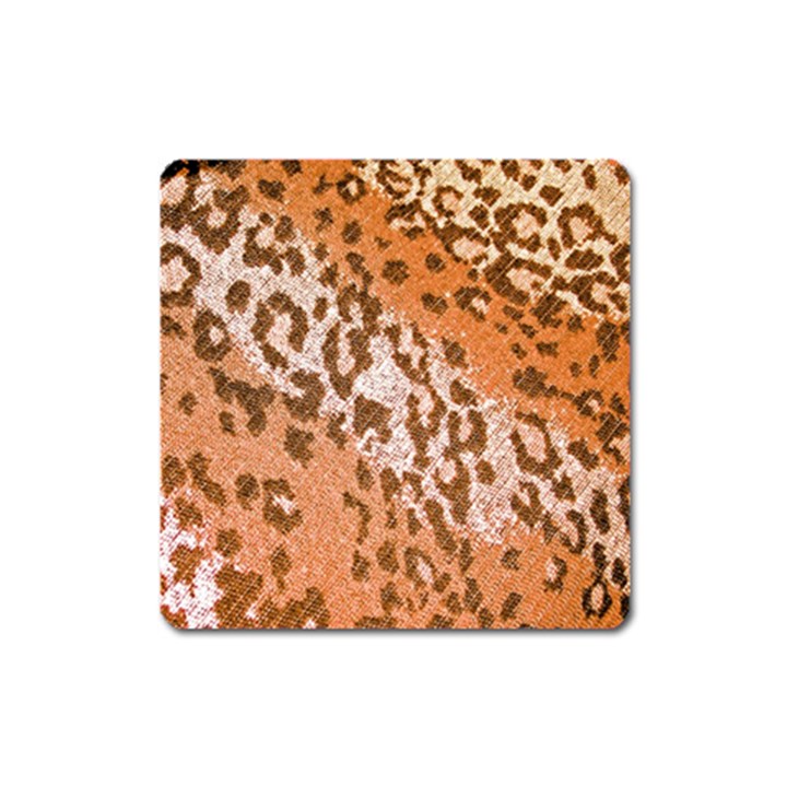 Leopard-knitted Square Magnet