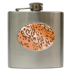 Leopard-knitted Hip Flask (6 Oz) by skindeep