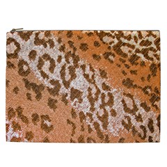 Leopard-knitted Cosmetic Bag (xxl) by skindeep