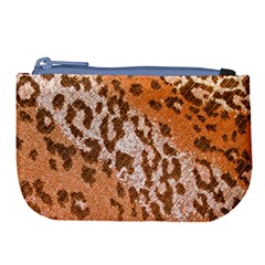 Leopard-knitted Large Coin Purse by skindeep