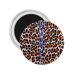 Fur-leopard 5 2 25  Magnets by skindeep