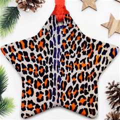 Fur-leopard 5 Ornament (Star)