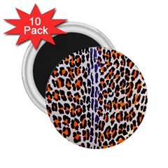 Fur-leopard 5 2.25  Magnets (10 pack) 