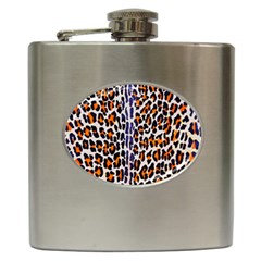 Fur-leopard 5 Hip Flask (6 Oz) by skindeep