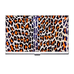 Fur-leopard 5 Business Card Holder