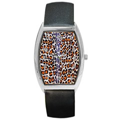 Fur-leopard 5 Barrel Style Metal Watch