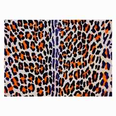 Fur-leopard 5 Large Glasses Cloth