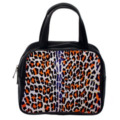 Fur-leopard 5 Classic Handbag (One Side)