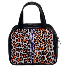 Fur-leopard 5 Classic Handbag (Two Sides)