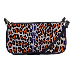 Fur-leopard 5 Shoulder Clutch Bag