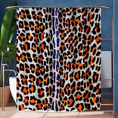 Fur-leopard 5 Shower Curtain 60  X 72  (medium)  by skindeep