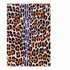 Fur-leopard 5 Small Garden Flag (Two Sides)