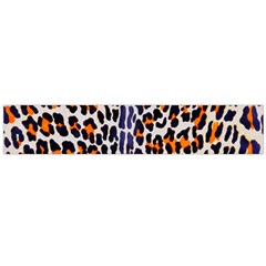 Fur-leopard 5 Large Flano Scarf  by skindeep