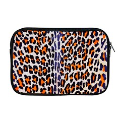 Fur-leopard 5 Apple MacBook Pro 17  Zipper Case