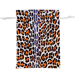 Fur-leopard 5  Lightweight Drawstring Pouch (xl) by skindeep