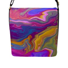 Flow Flap Closure Messenger Bag (l) by kiernankallan