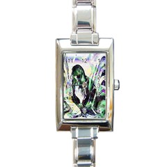 In Orbit Rectangle Italian Charm Watch by MRNStudios