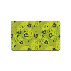 Folk Flowers Pattern  Magnet (name Card) by Eskimos