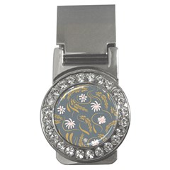 Folk Flowers Pattern  Money Clips (cz)  by Eskimos