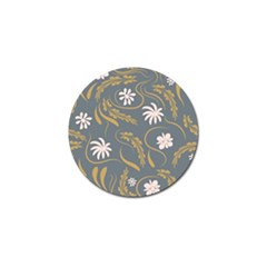 Folk Flowers Pattern  Golf Ball Marker (4 Pack) by Eskimos