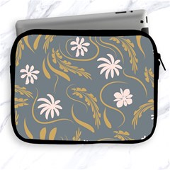 Folk Flowers Pattern  Apple Ipad 2/3/4 Zipper Cases by Eskimos