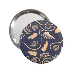 Folk flowers pattern  2.25  Handbag Mirrors