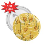 Folk flowers pattern  2.25  Buttons (100 pack)  Front