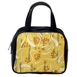 Folk flowers pattern  Classic Handbag (One Side) Front